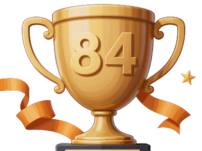 Goldene Troph&auml;e Casino Guru Safety Index 8.4 f&uuml;r SpinGranny