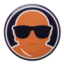 SpinGranny Casino Logo mit zwinkernder Granny Maskottchen